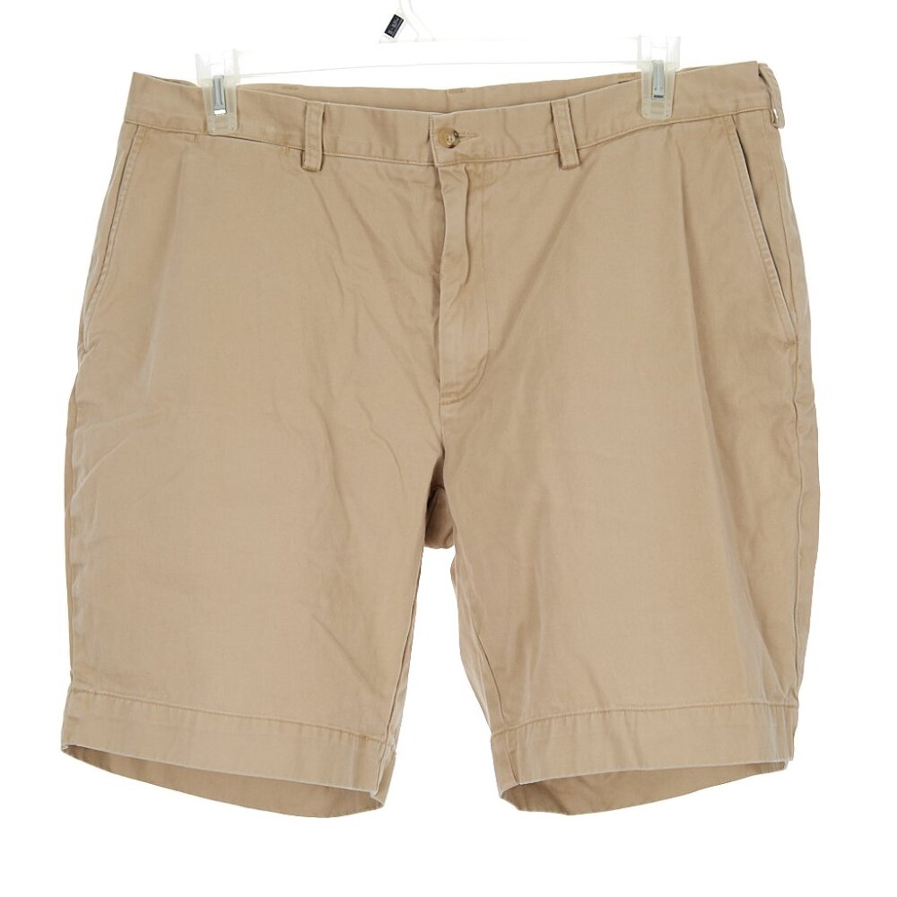 Polo Ralph Lauren Khaki Cotton Shorts 9" Inseam Men's 38
